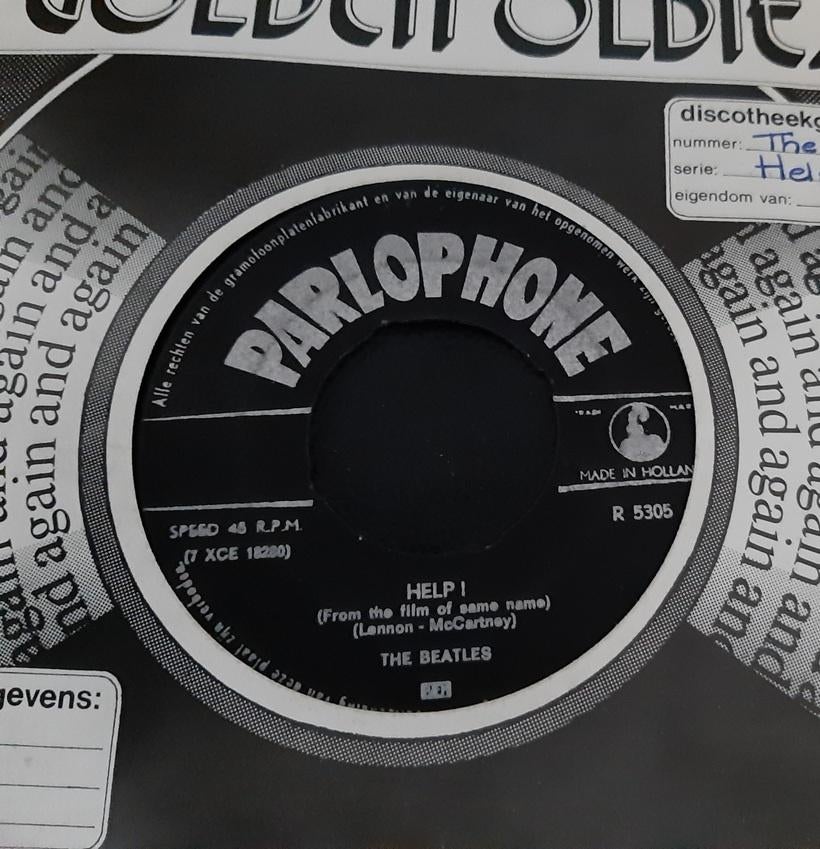 The Beatles ‎– Help!, Cd's en Dvd's, Vinyl Singles, Gebruikt, Pop, 7 inch, Ophalen of Verzenden