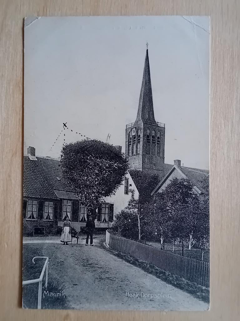 Ansichtkaart Maurik, Verzamelen, Ophalen of Verzenden