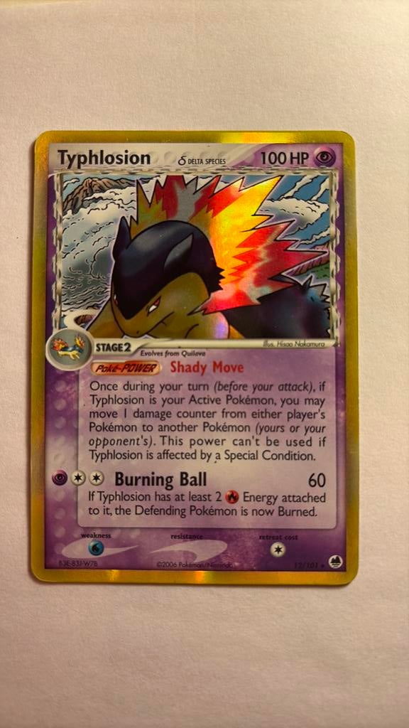 Typhlosion, Ophalen of Verzenden, Zo goed als nieuw