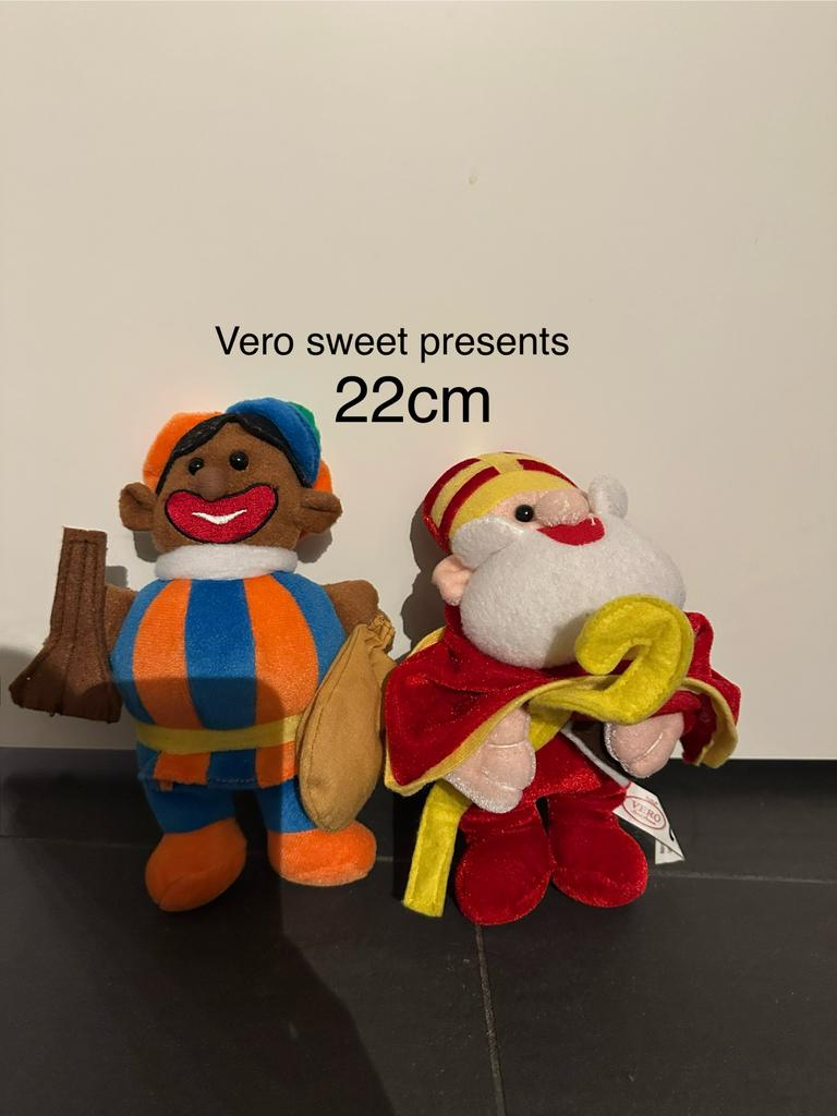 Sint en piet knuffel, Ophalen of Verzenden, Zo goed als nieuw