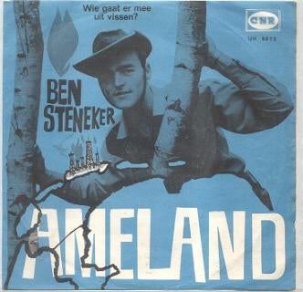 Ben Steneker-  Ameland, Cd's en Dvd's, Vinyl Singles, Zo goed als nieuw, EP, Nederlandstalig, 7 inch, Verzenden