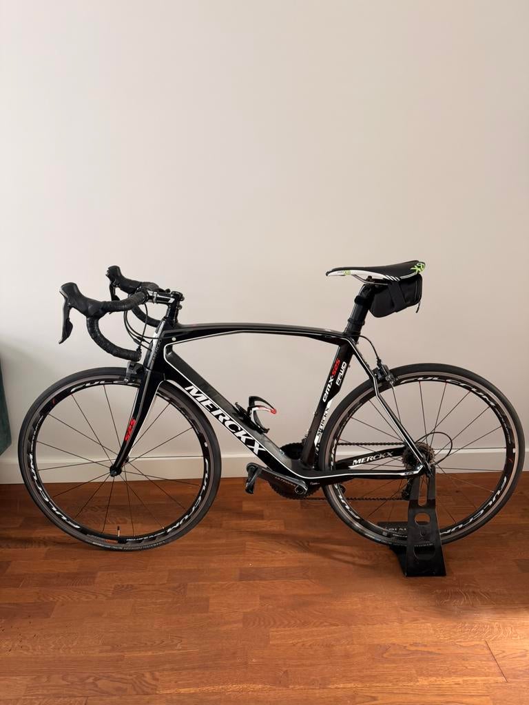 Eddy Merckx carbon racefiets. Framemaat 56. In goede staat., Fietsen en Brommers, Gebruikt, Carbon, Heren, Meer dan 20 versnellingen