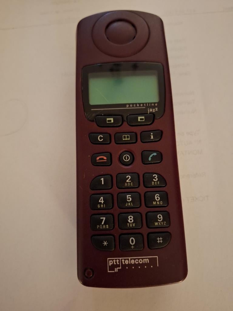 Vintage PTT Telecom Pocketline Jazz - Klassieker!, Telecommunicatie, Mobiele telefoons | Overige merken, Gebruikt, Zonder abonnement