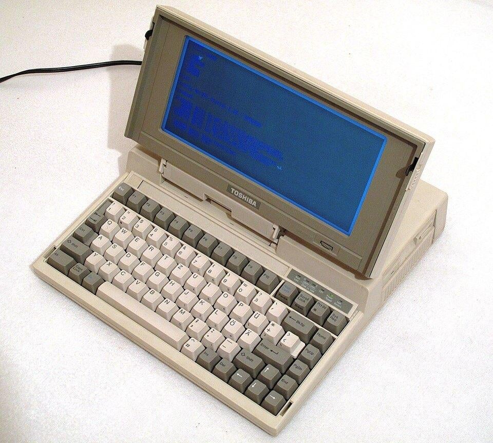 Toshiba T 1200, Computers en Software, Vintage Computers, Ophalen, Toshiba