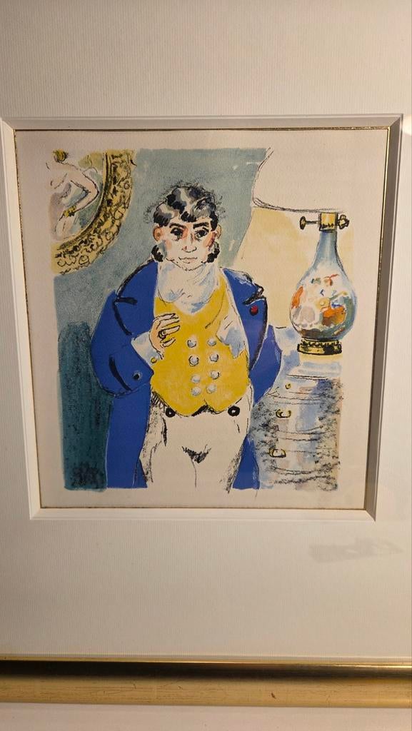 Kees van Dongen lithografie origineel, Ophalen of Verzenden