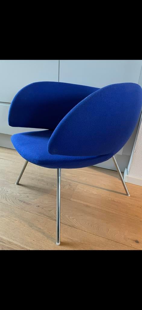 Artifort Pinq Fauteuil - Design Klassieker, Ophalen, Gebruikt, Metaal, 75 tot 100 cm