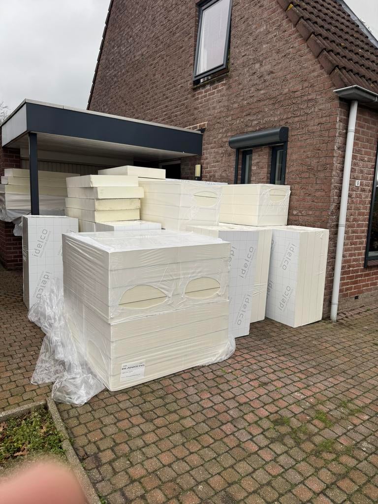 Pir platen dikte:12cm grote party, Nieuw, Ophalen of Verzenden, Hardschuim (Pir), 15 m² of meer