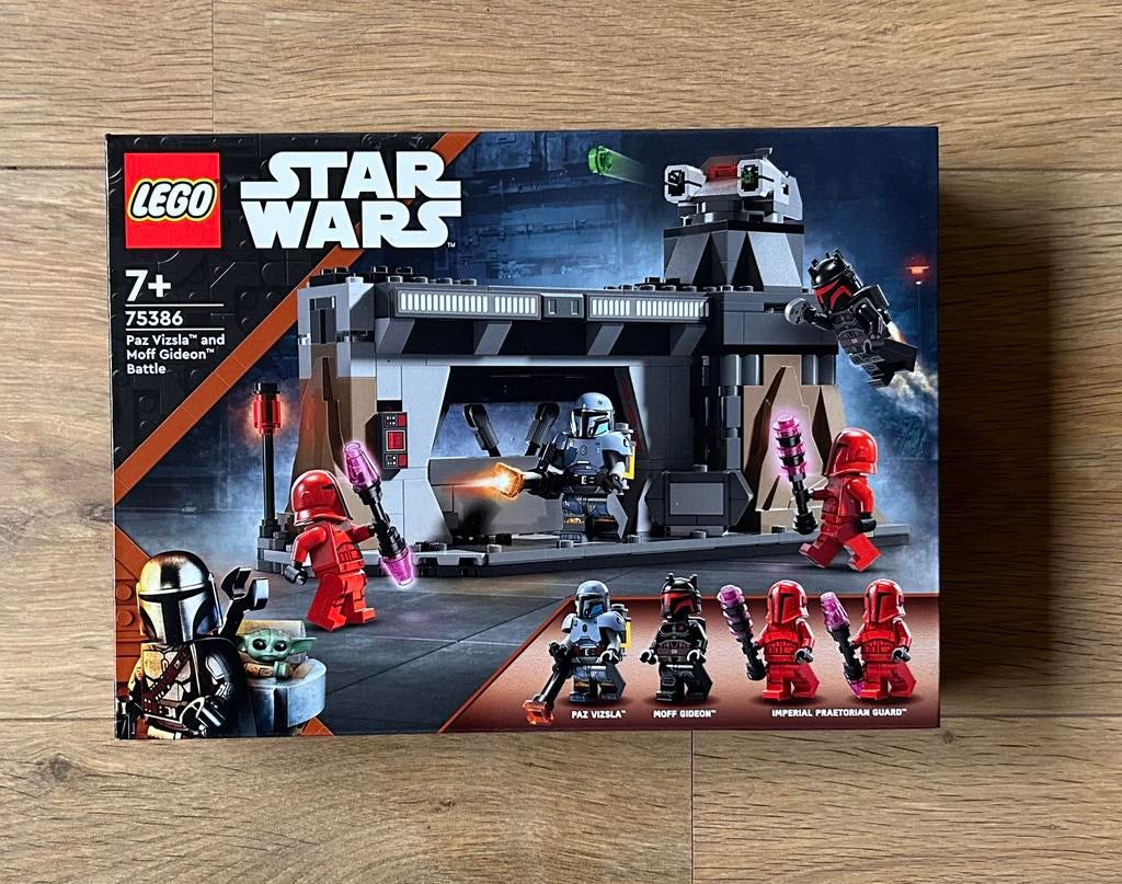 “NIEUW” LEGO 75386 Star Wars Paz Vizsla en Moff Gideon Duel, Ophalen of Verzenden, Nieuw, Complete set, Lego