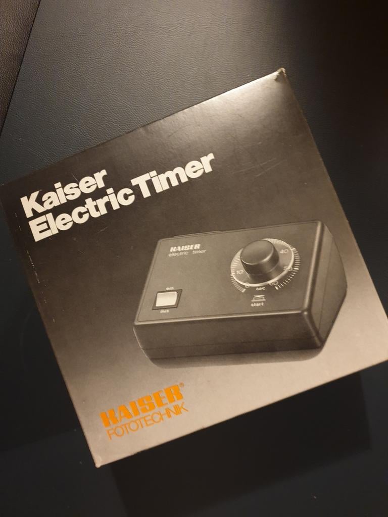 Kaiser electric timer, Audio, Tv en Foto, Fotografie | Doka Toebehoren, Verzenden