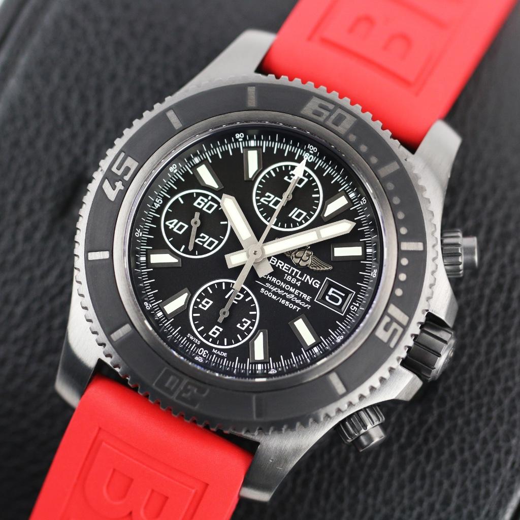 Breitling Superocean Blacksteel Limited 44 (Zeer goed/ 2014)