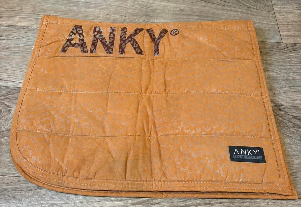 Anky dekje dressuur. Oranje met luipaardprint., Dieren en Toebehoren, Ophalen of Verzenden, Zo goed als nieuw