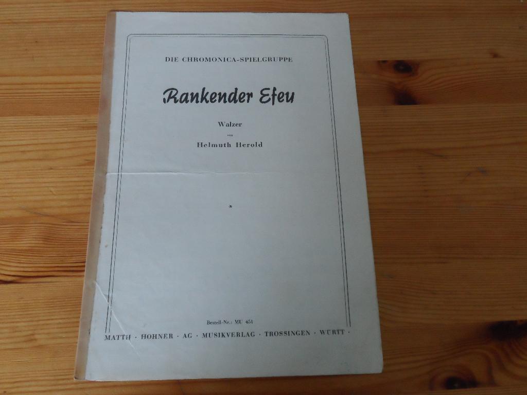 Rankende efeu - helmuth herold, Gebruikt, Ophalen of Verzenden, Contrabas, Artiest of Componist