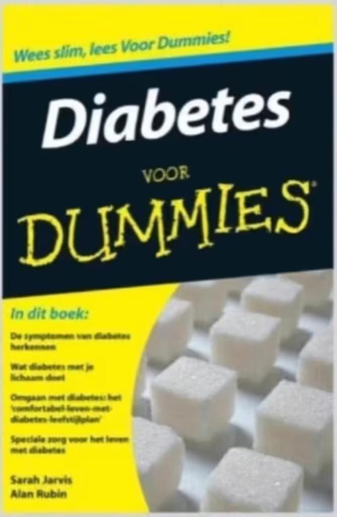 Diabetes voor dummies, Boeken, Ophalen of Verzenden, Zo goed als nieuw