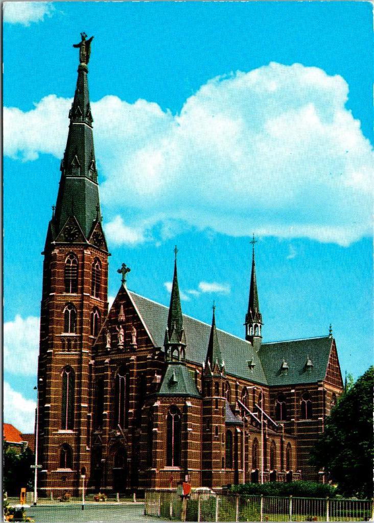 Eindhoven - H. Hart Kerk, Verzamelen, Verzenden, 1960 tot 1980, Ongelopen, Noord-Brabant