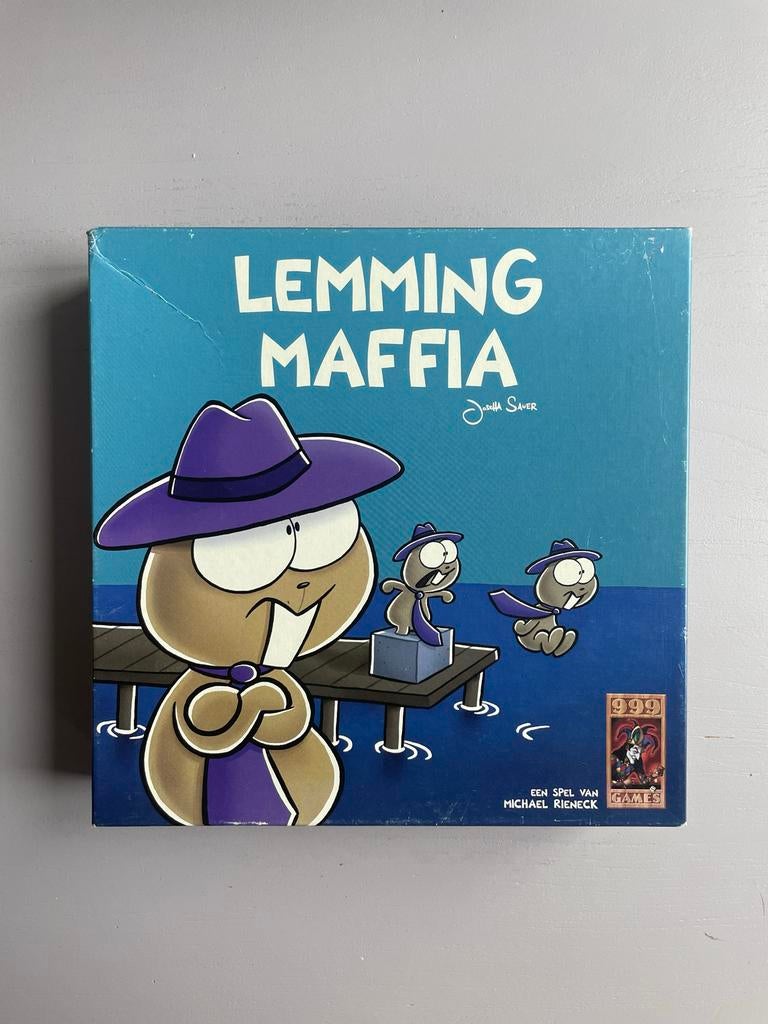 Lemming Maffia, Hobby en Vrije tijd, Gezelschapsspellen | Bordspellen, Vijf spelers of meer, Ophalen of Verzenden, Zo goed als nieuw