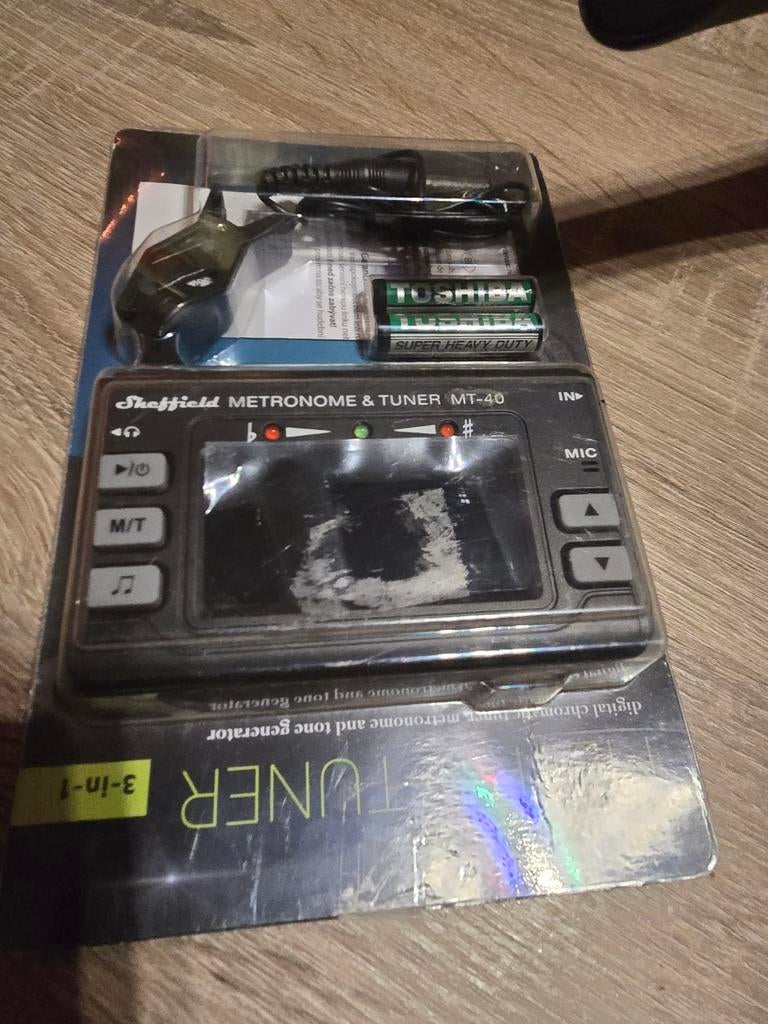 Sheffield MT-40 Metronoom & Tuner, Ophalen of Verzenden, Zo goed als nieuw
