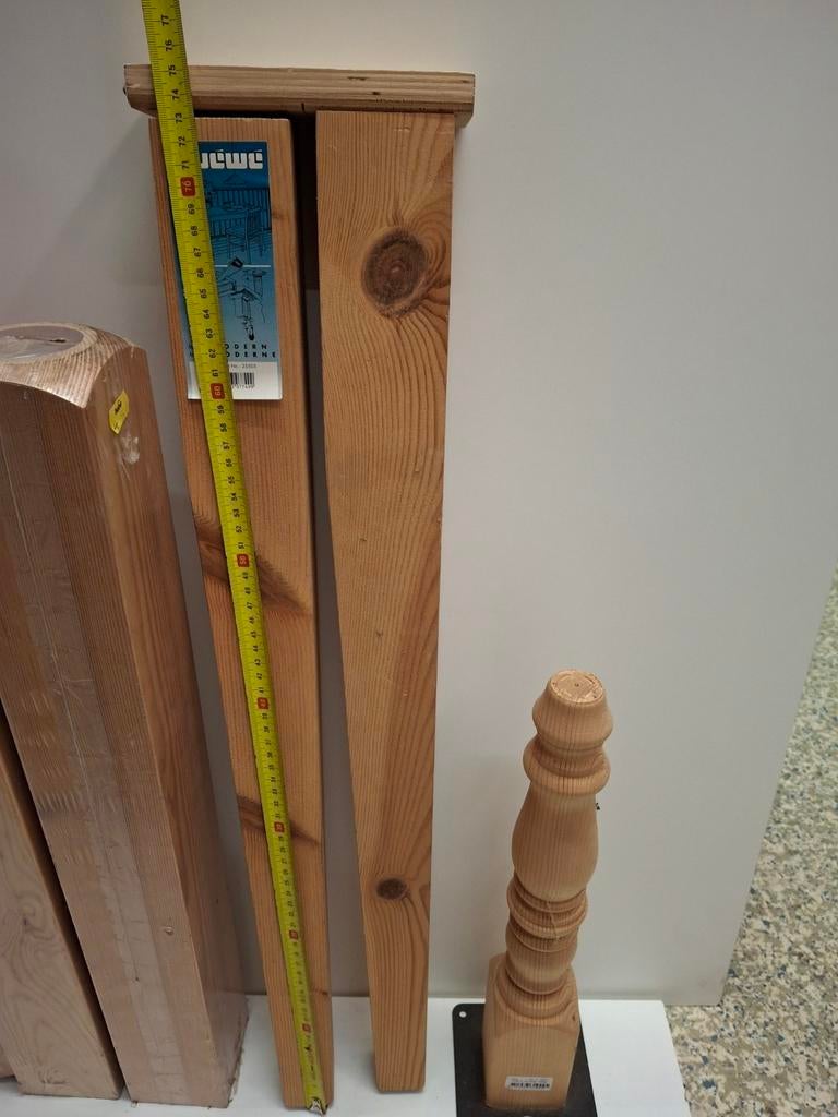 tafelpoten en trap ornamenten, 50 tot 100 cm, Rond, Nieuw, 50 tot 100 cm