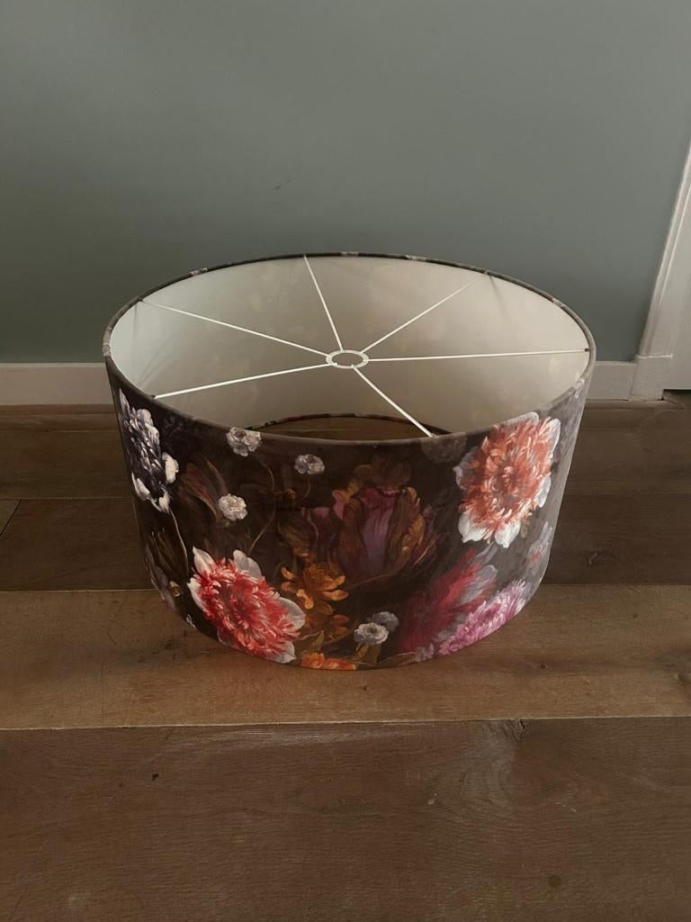 Hanglamp - Bloemen, Ophalen, Stof, Gebruikt, 50 tot 75 cm