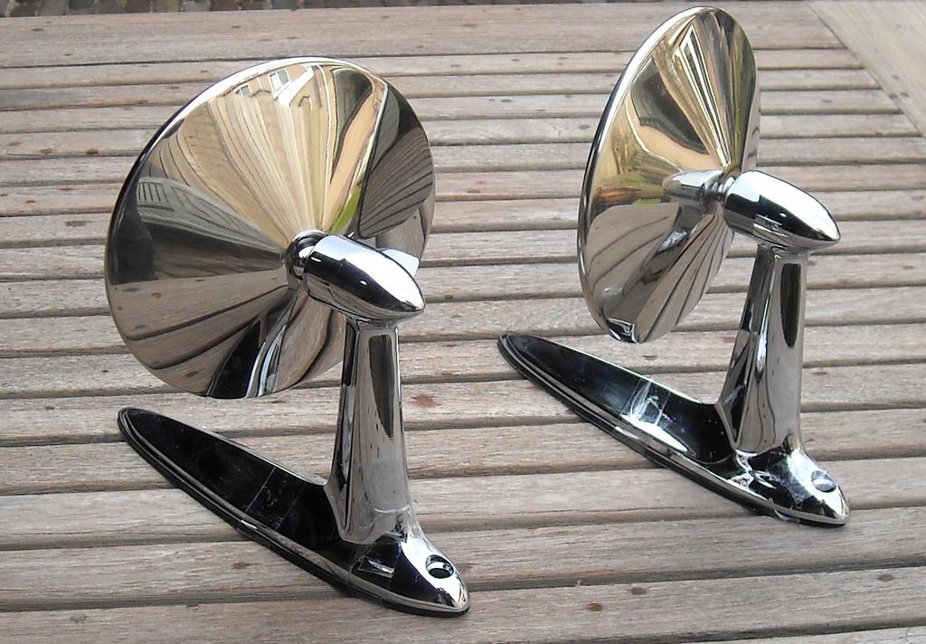 Chrome oldtimer spiegels USA model, Ophalen of Verzenden, Nieuw, Overige automerken