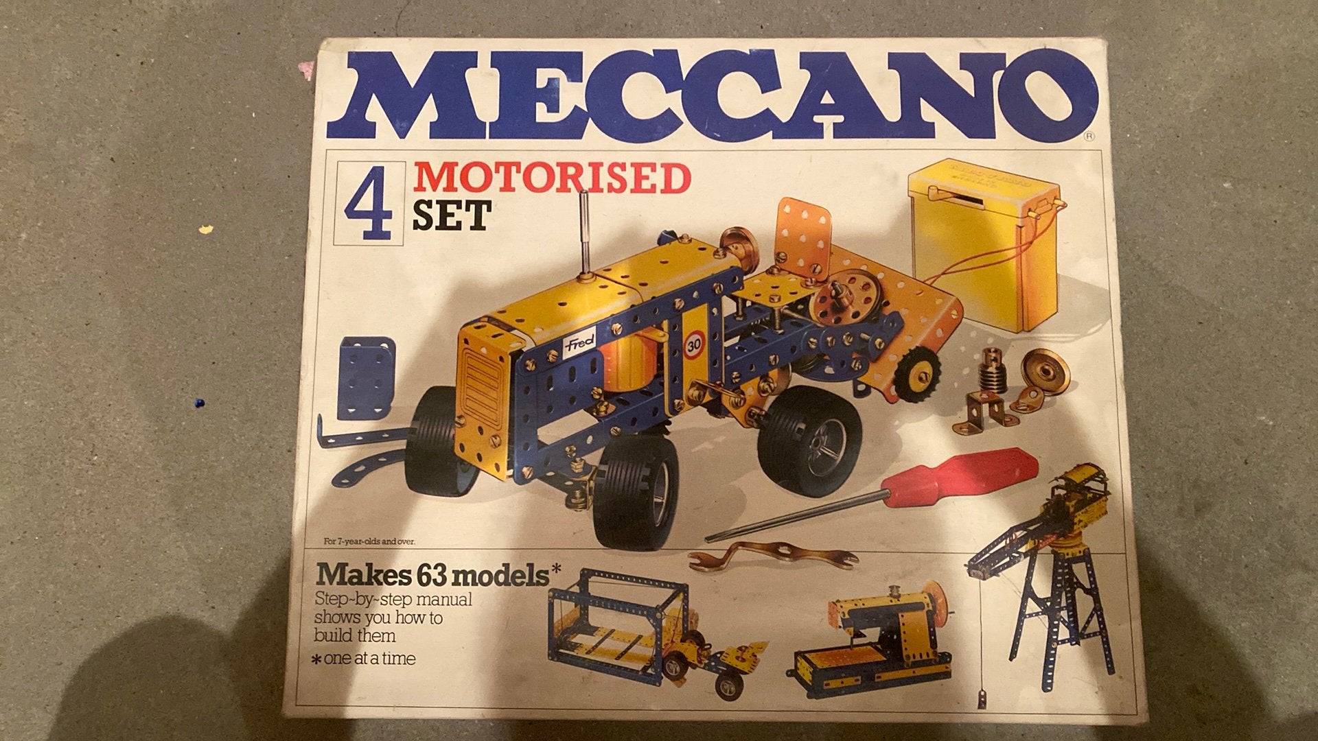 Meccano motorised set, Ophalen of Verzenden