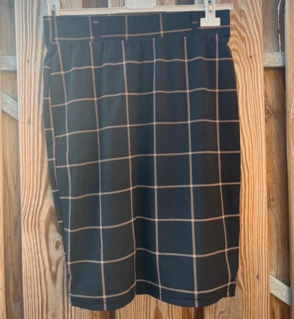 Studio Anneloes rok met ruitpatroon - Maat XS, Kleding | Dames, Rokken, Verzenden, Zwart, Zo goed als nieuw, Knielengte