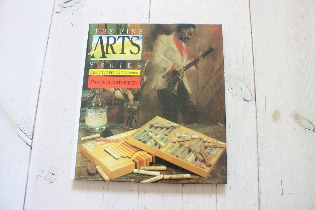 The fine arts serie - Pasteltechnieken, Ophalen of Verzenden, Zo goed als nieuw, Tekenen en Schilderen