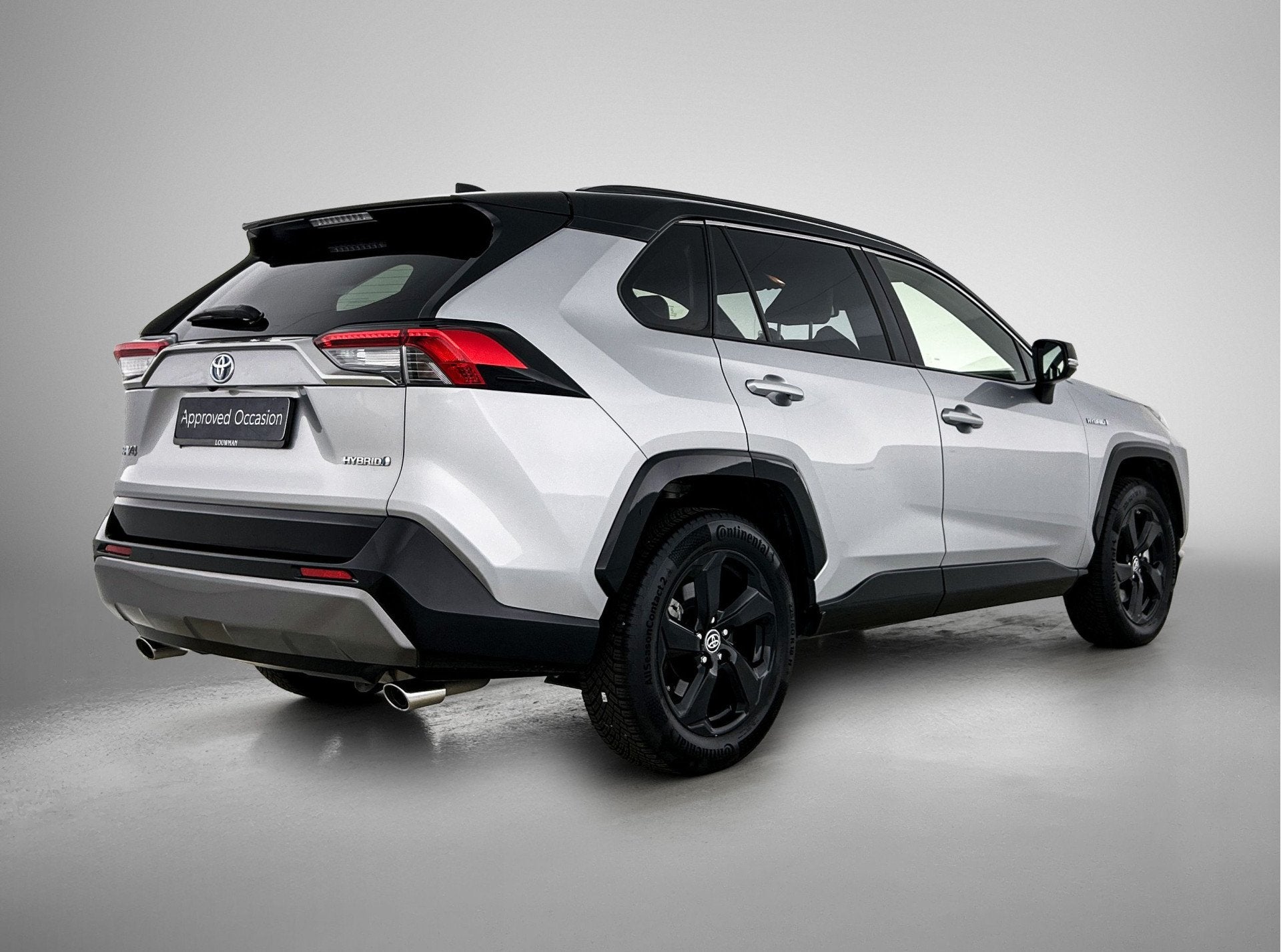 Toyota RAV4 2.5 Hybrid Bi-tone | Parkeersensoren voor+achter, Gebruikt, 4 cilinders, Bedrijf, 1565 kg
