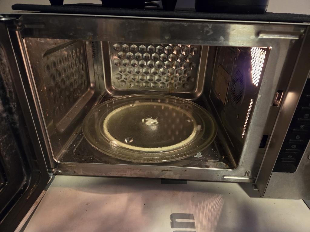 Microwave, Ophalen, Combimagnetron, Crisp, Zo goed als nieuw