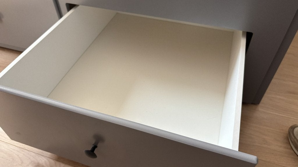 IKEA Hemnes Bedbank met 3 lades - Grijs, Ophalen, Gebruikt, Eenpersoons, Modern, Functioneel