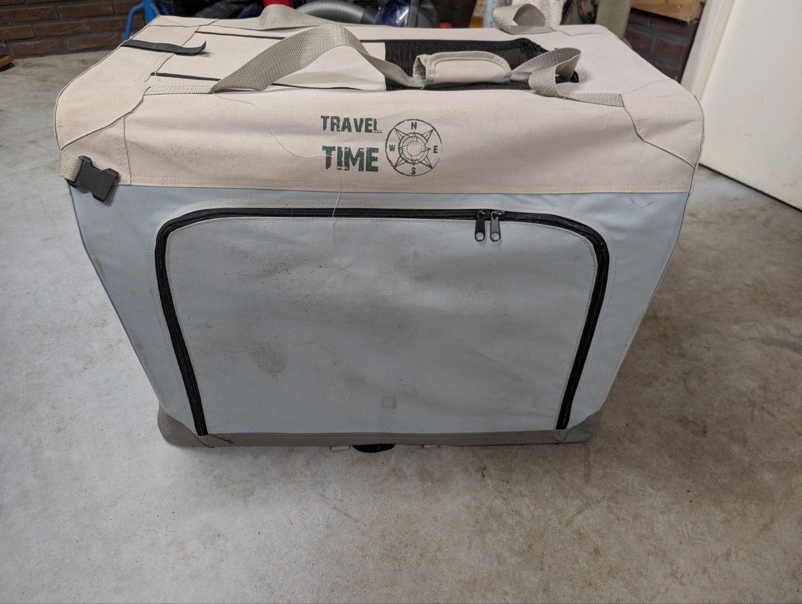 Beeztees Travel Time - Hondenbench - Nylon - 70x52x52 cm, Dieren en Toebehoren, Ophalen, Gebruikt