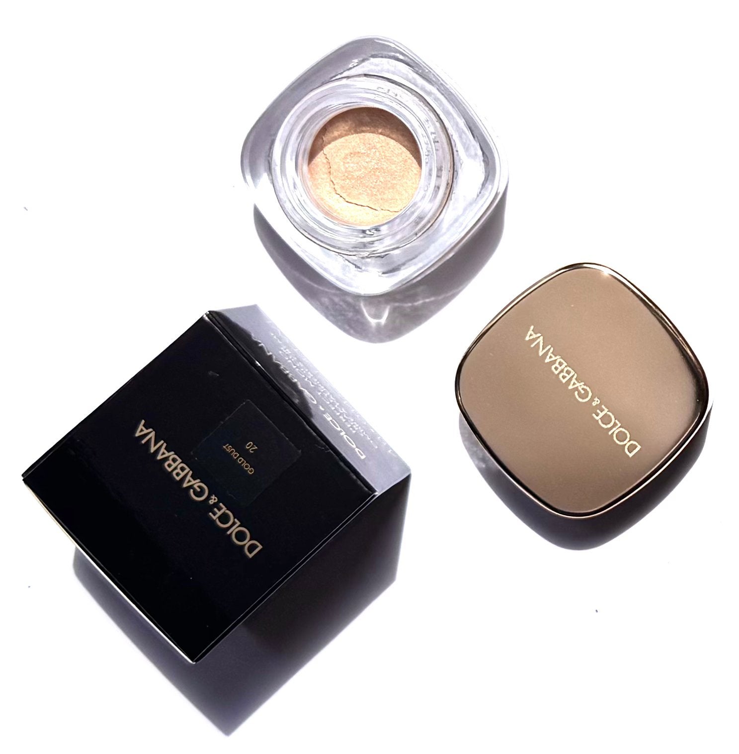 Dolce&Gabbana perfect mono cream eye colour29 golden bust 4g, Ophalen of Verzenden, Zo goed als nieuw, Ogen