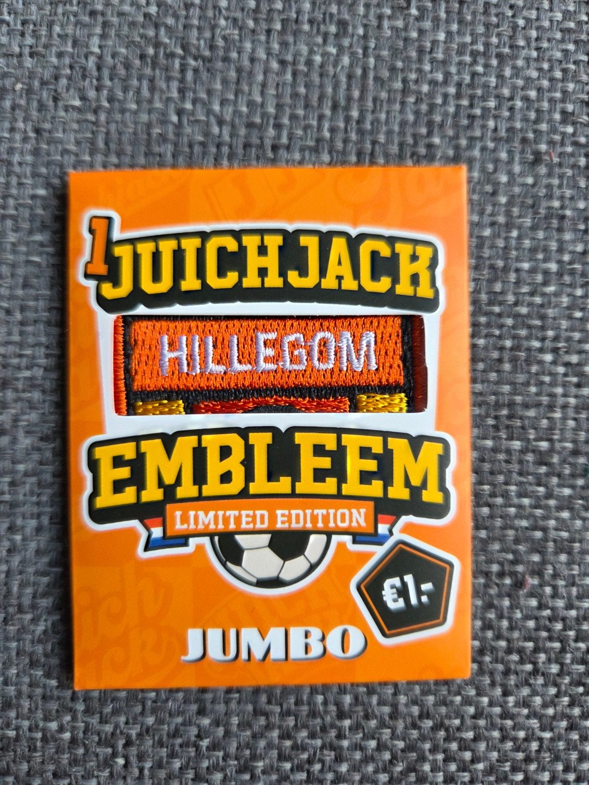Jumbo Juichjack Hillegom Embleem Limited Edition, Jumbo, Ophalen of Verzenden