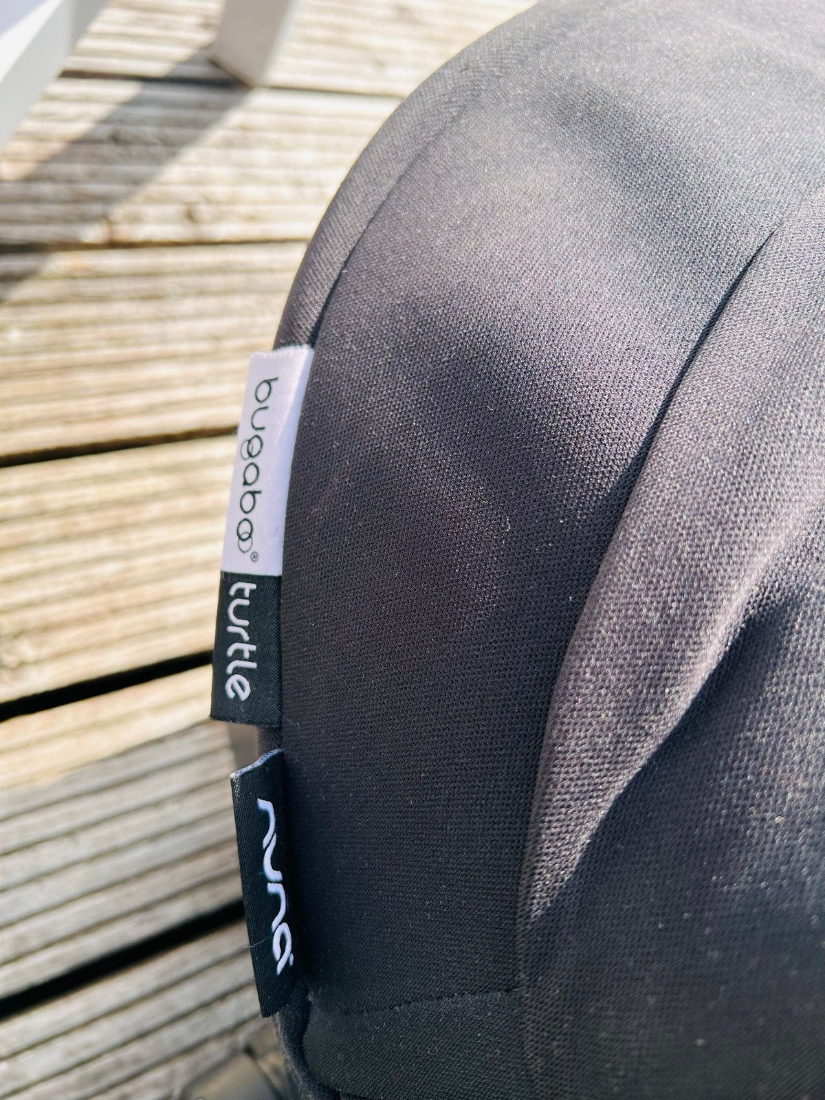 Bugaboo Turtle by Nuna autostoel met Isofix base, Kinderen en Baby's, Autostoeltjes, Autogordel of Isofix, Gebruikt, Zijbescherming