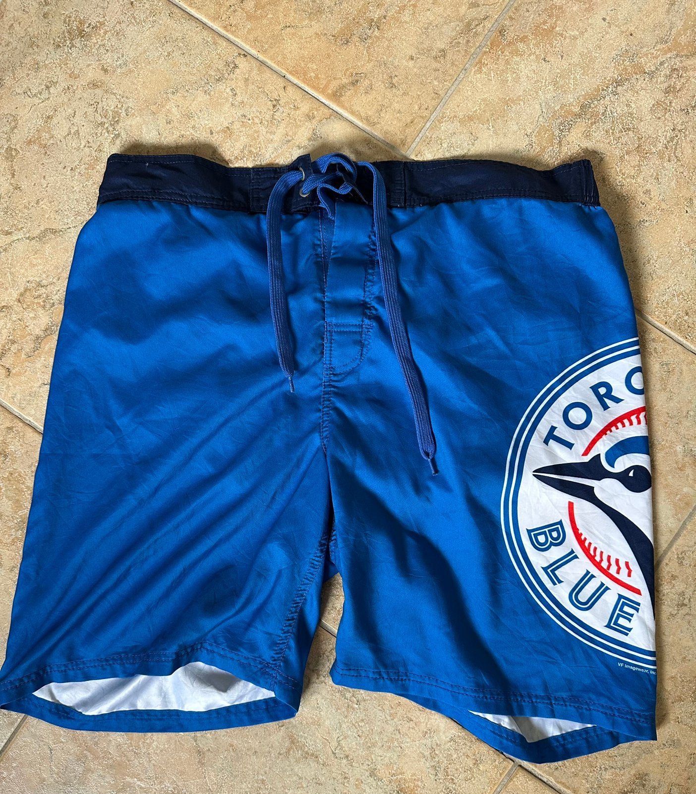 Toronto Blue Jays Zwemshort - Maat L, Ophalen of Verzenden, Maat 52/54 (L), Blauw, Zwemshort