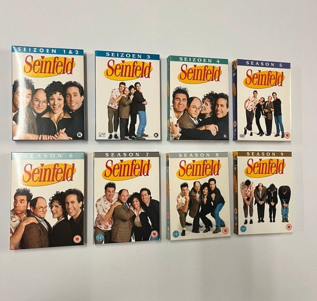 Seinfeld Complete Serie DVD Boxset - Seizoen 1 t/m 8, Gebruikt, Boxset, Ophalen of Verzenden, Komedie