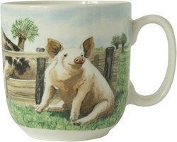 Oorbekers Varken Wiebe van der Zee servies, Overige merken, Overige typen, Nieuw, Ophalen of Verzenden