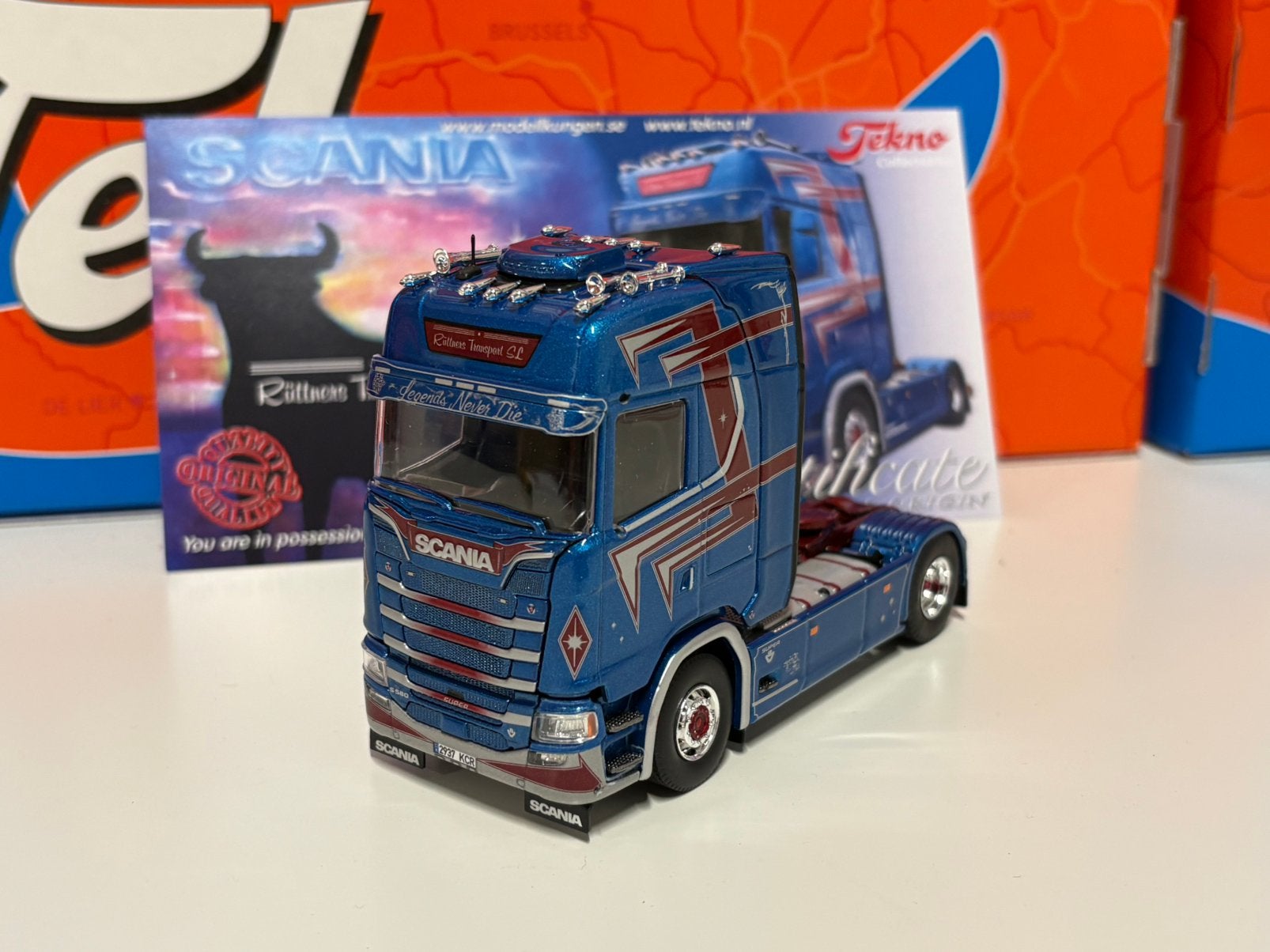 Tekno Ruttners, Ophalen of Verzenden, Zo goed als nieuw, Bus of Vrachtwagen, Tekno
