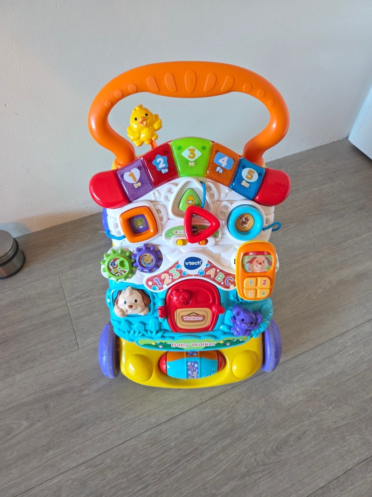Vtech loopwagen, Kinderen en Baby's, Speelgoed | Vtech, Ophalen, Zo goed als nieuw, 6 maanden tot 2 jaar