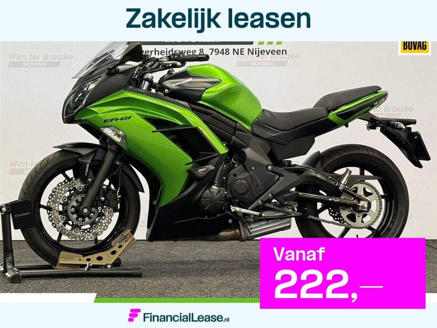 KAWASAKI ER 6F ABS - 2014, 649 cc, Sport, Meer dan 35 kW, Handgeschakeld
