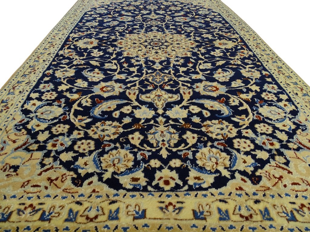 Perzisch tapijt - Nain (9-La) - 142 x 86 cm - Handgeknoopt, 100 tot 150 cm, -, Verzenden, -