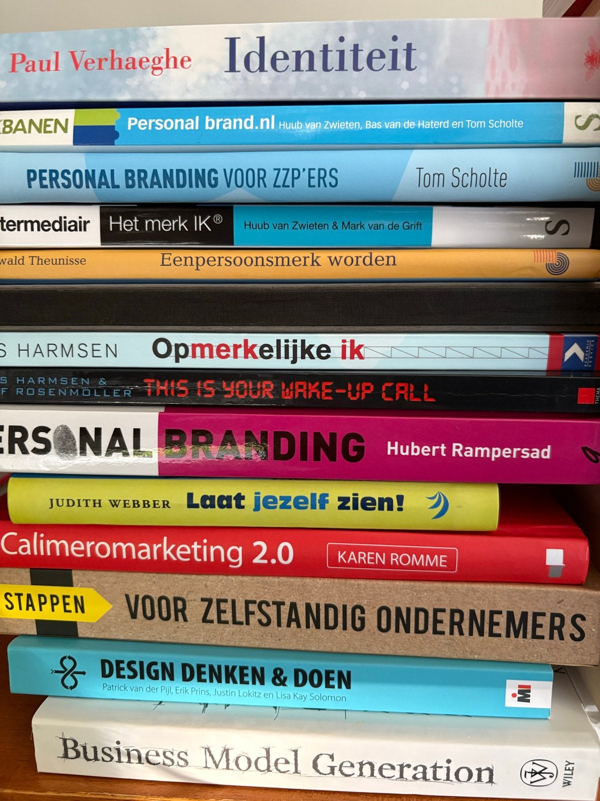 Diverse boeken over persoonlijke ontwikkeling en ondernemen, Ophalen of Verzenden, Zo goed als nieuw
