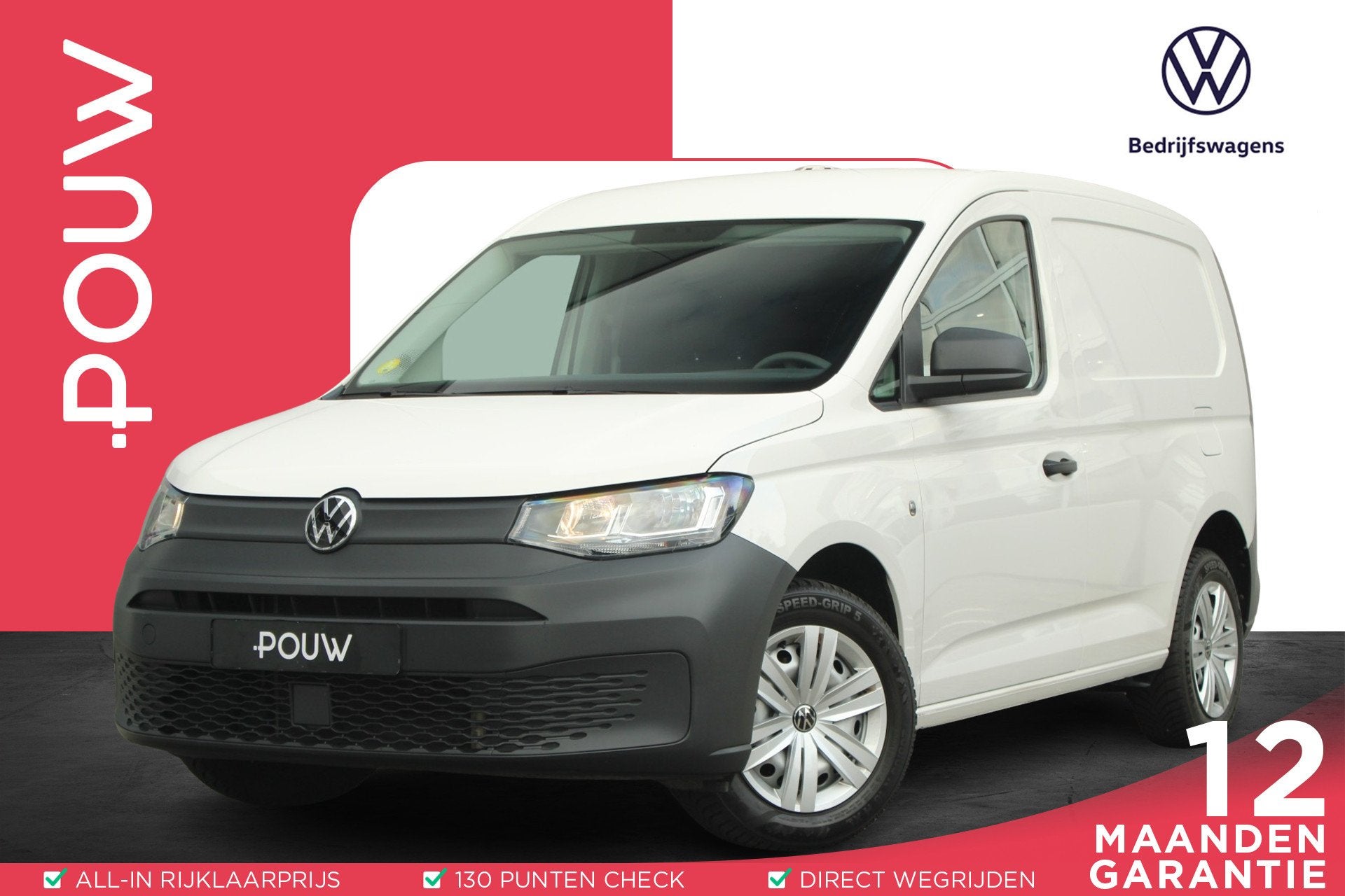 Volkswagen Caddy Cargo 2.0 TDI 75pk Trend | Cruise Control |, Voorwielaandrijving, 12 maanden, Stof, Gebruikt