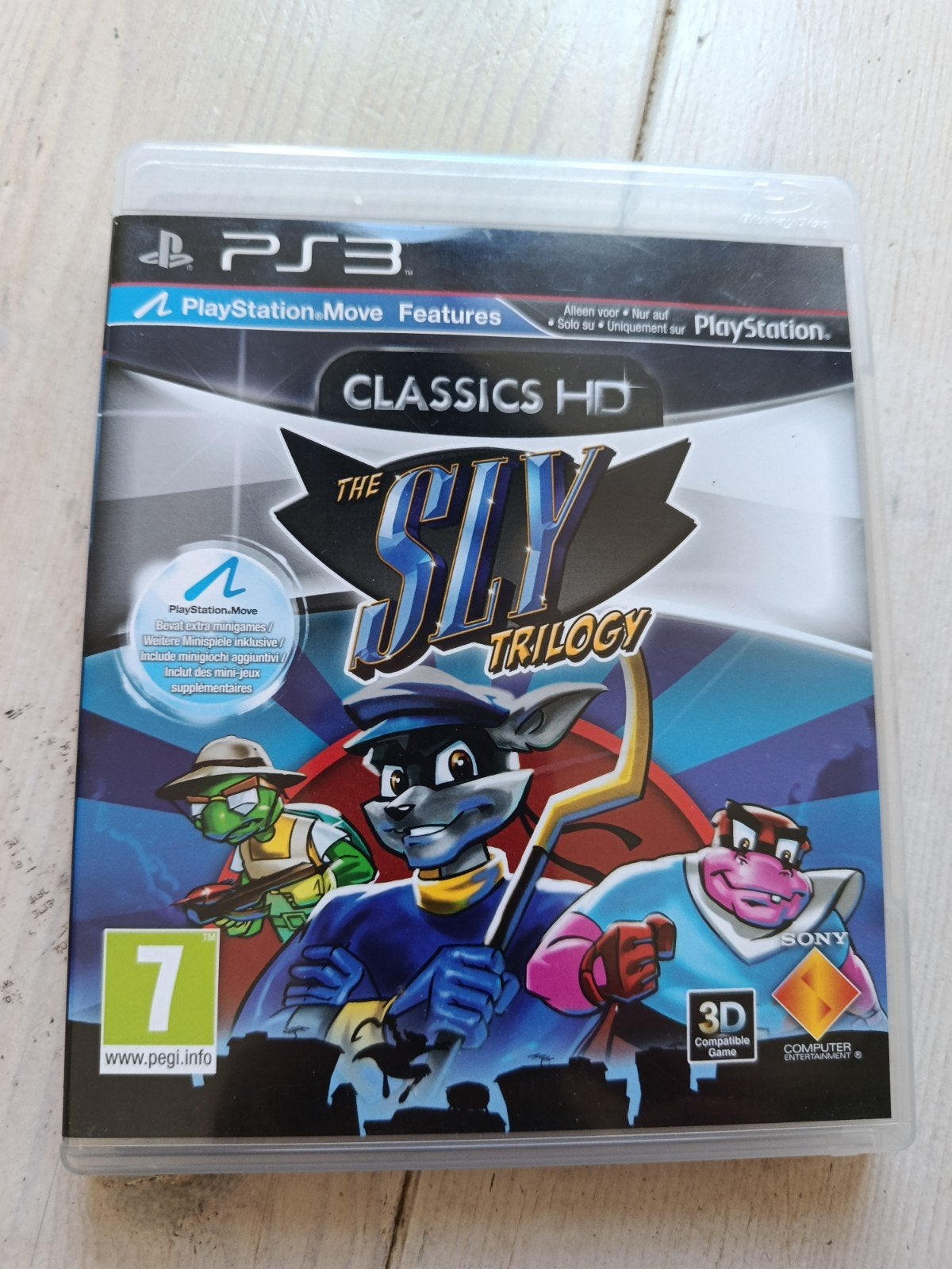 classic HD SLY Trilogy ps3, 1 speler, Ophalen of Verzenden, Zo goed als nieuw, Avontuur en Actie