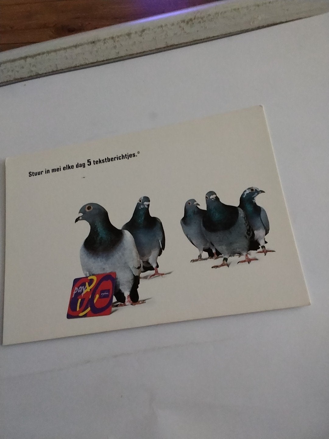 Proximus Pay&Go postkaart - Duiven (2000), Ophalen of Verzenden, 1980 tot heden, Ongelopen