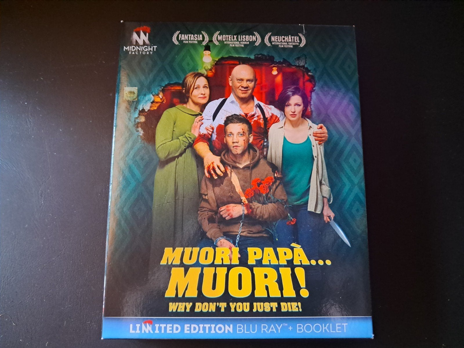 BR Why Don't you Just Die (€10 inclusief verzendkosten), Horror, Verzenden, Met slipcover/slipcase, Zo goed als nieuw