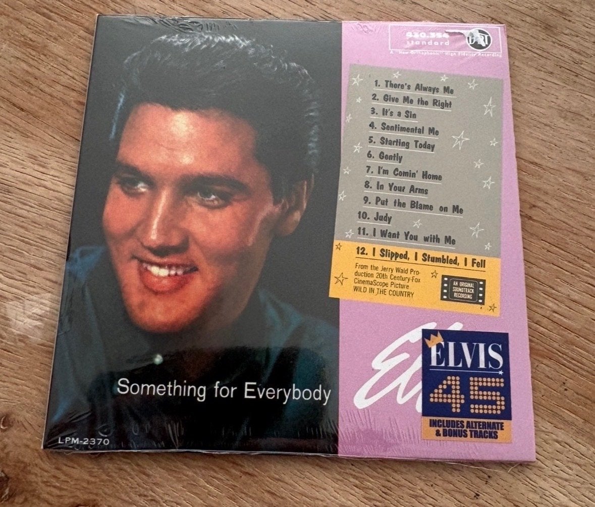 Elvis Presley Something for Everybody, Cd's en Dvd's, Cd's | Pop, Nieuw in verpakking, Pop, Album, Extra's, Import, Met bonustracks