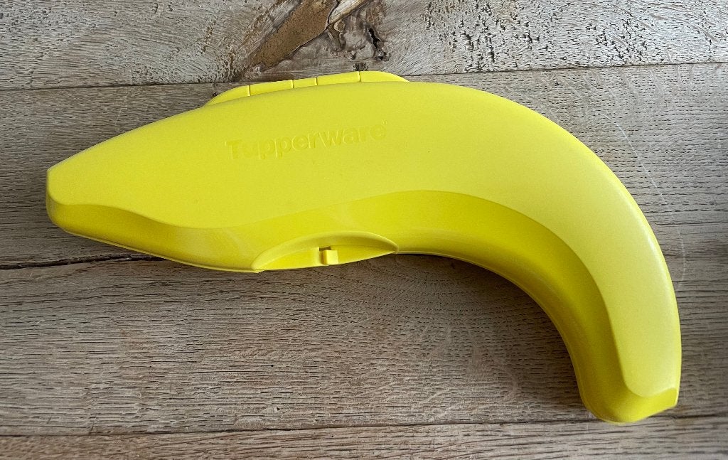 Tupperware voor je banaan, Ophalen of Verzenden, Nieuw, Geel, Overige typen