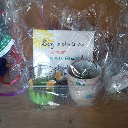 Leuk cadeaupakket voor verjaardag of andere gelegenheid, Ophalen