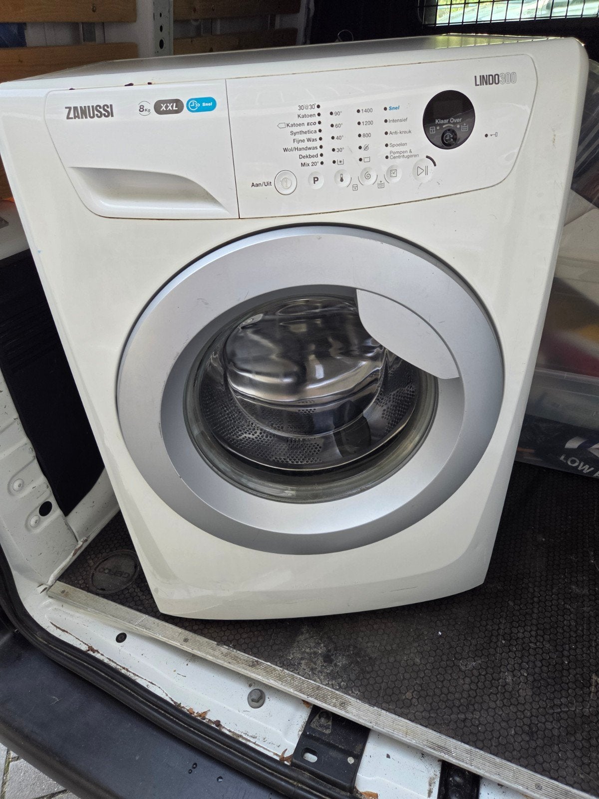 Zanussi Lindo 300 Wasmachine 8kg - Zo goed als nieuw, 1200 tot 1600 toeren, 8 tot 10 kg, Ophalen of Verzenden, Zo goed als nieuw