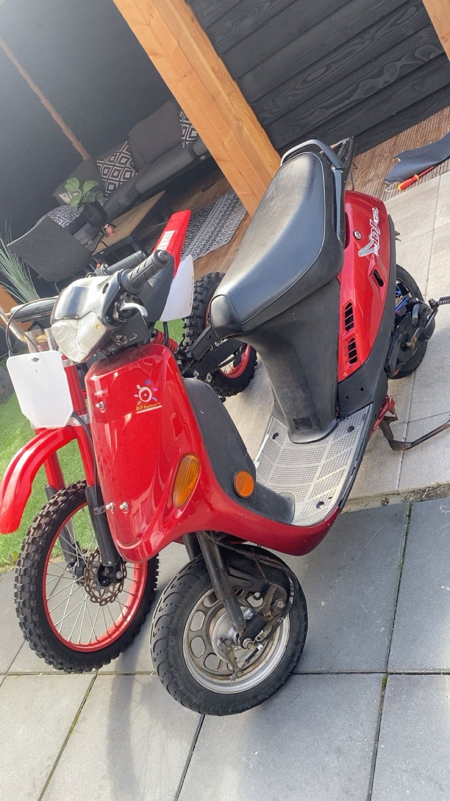 Kymco DJ Refined 70cc Polini Corsa V8 uitlaat, Ophalen, Gebruikt, Maximaal 45 km/u